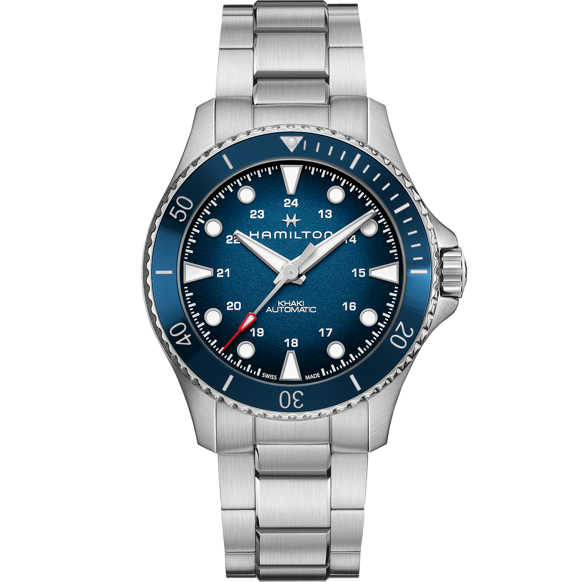 Hamilton Khaki Navy H82505140 – front view