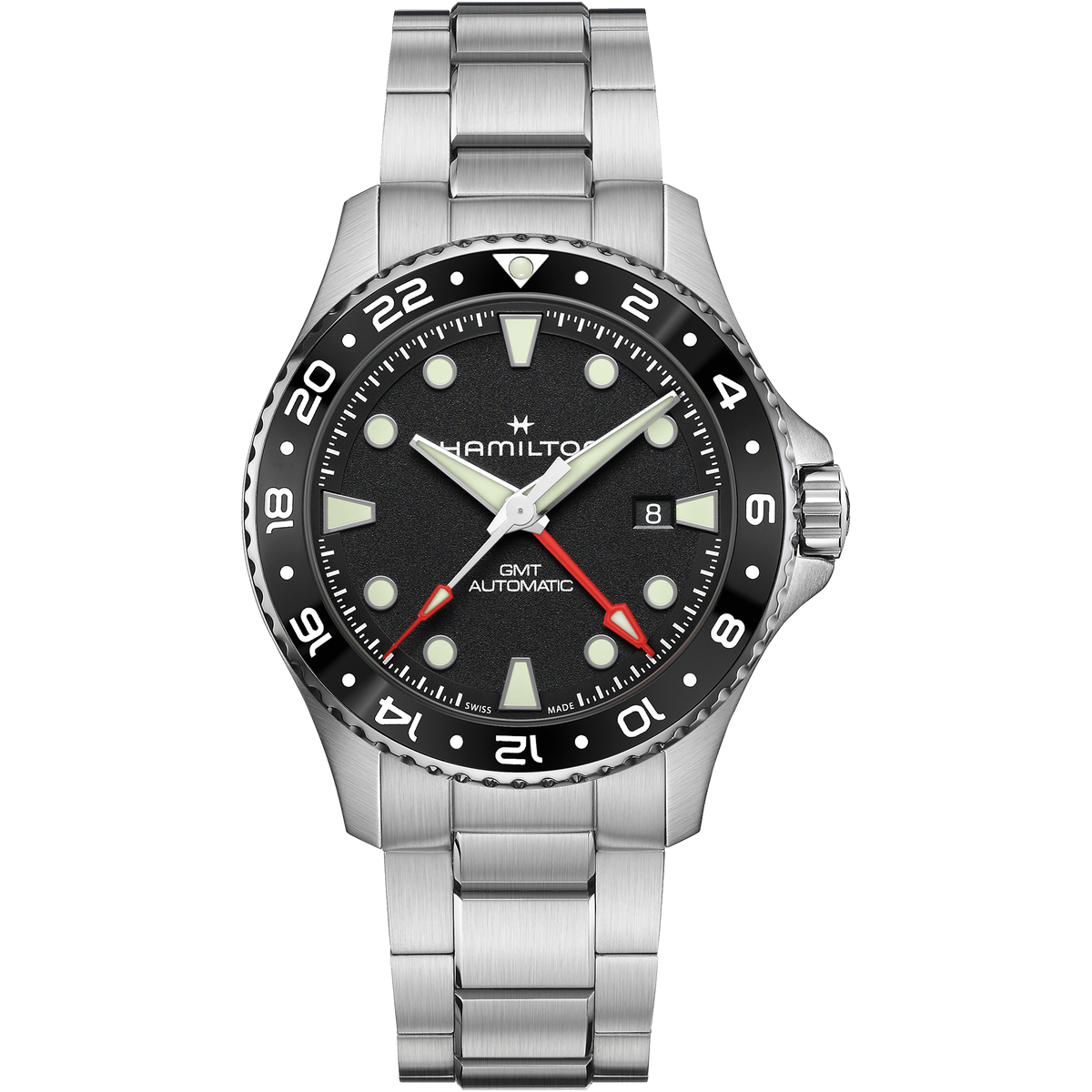 Hamilton Khaki Navy H82555130 – front view