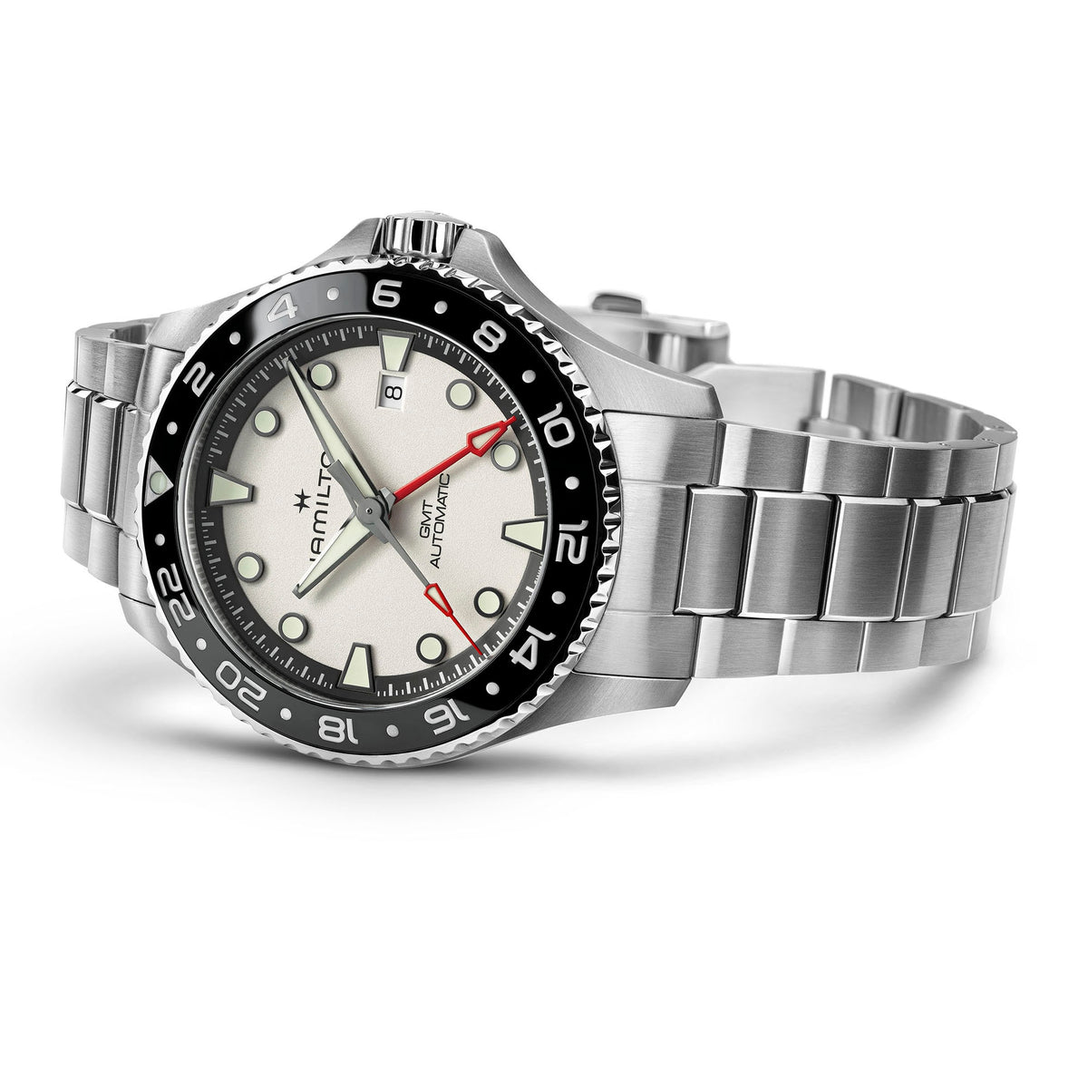 Hamilton Khaki Navy H82555150 – angled view
