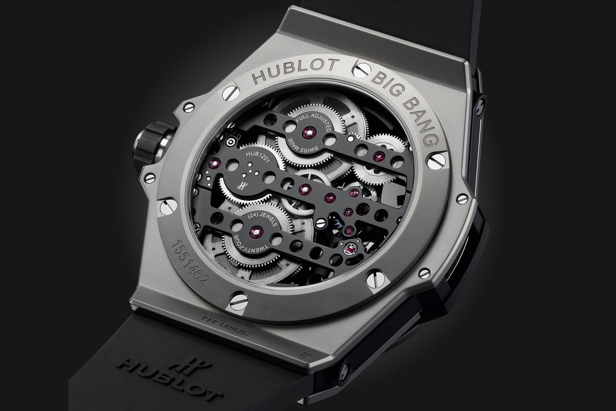 Hublot Big Bang MECA-10 Titanium 45 mm 414.NI.1123.RX – back view