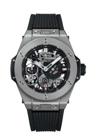 Hublot Big Bang MECA-10 Titanium 45 mm 414.NI.1123.RX – front view