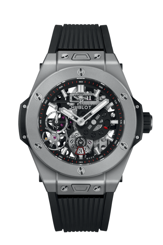 Hublot Big Bang MECA-10 Titanium 45 mm 414.NI.1123.RX – front view