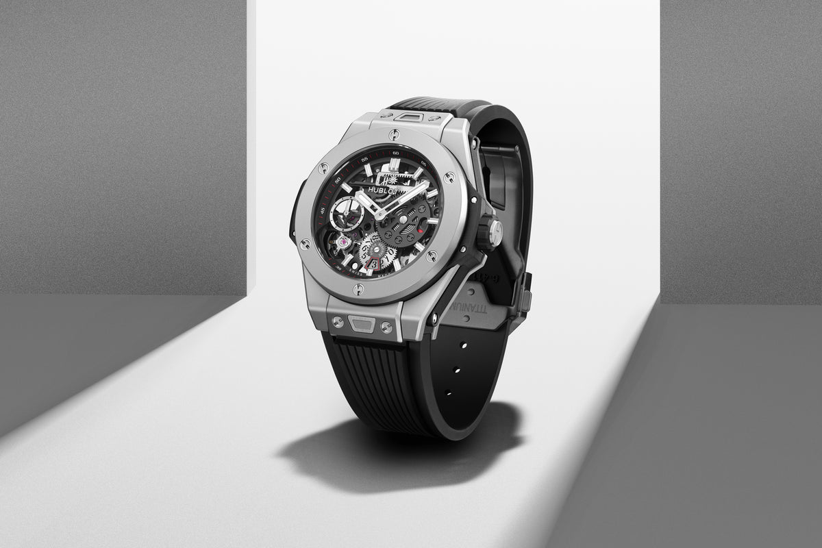 Hublot Big Bang MECA-10 Titanium 45 mm 414.NI.1123.RX – lifestyle view