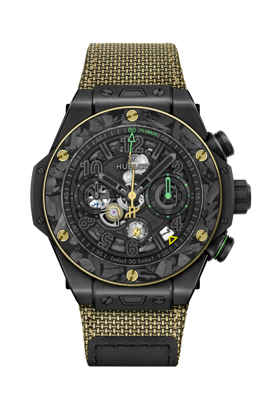 Hublot Big Bang Reloaded Usain Bolt Ceramic Carbon 44 mm 421.CQ.1140.NR.USB26 – front view