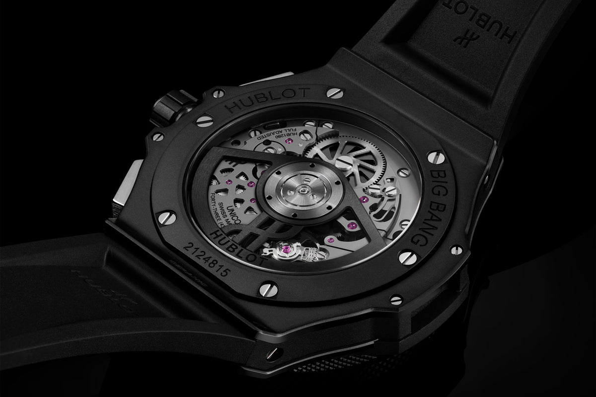 Hublot Big Bang Original Unico Black Magic 43 mm 431.CI.1370.RX – back view