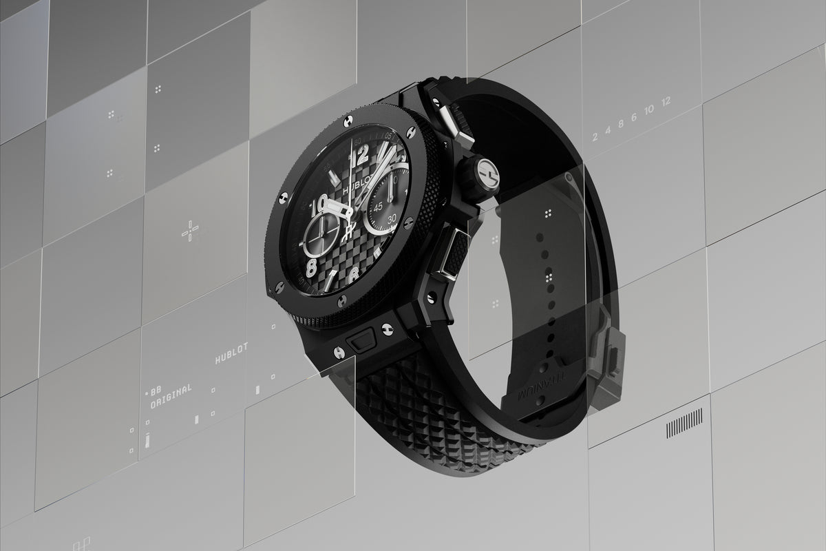 Hublot Big Bang Original Unico Black Magic 43 mm 431.CI.1370.RX – three-quarter view
