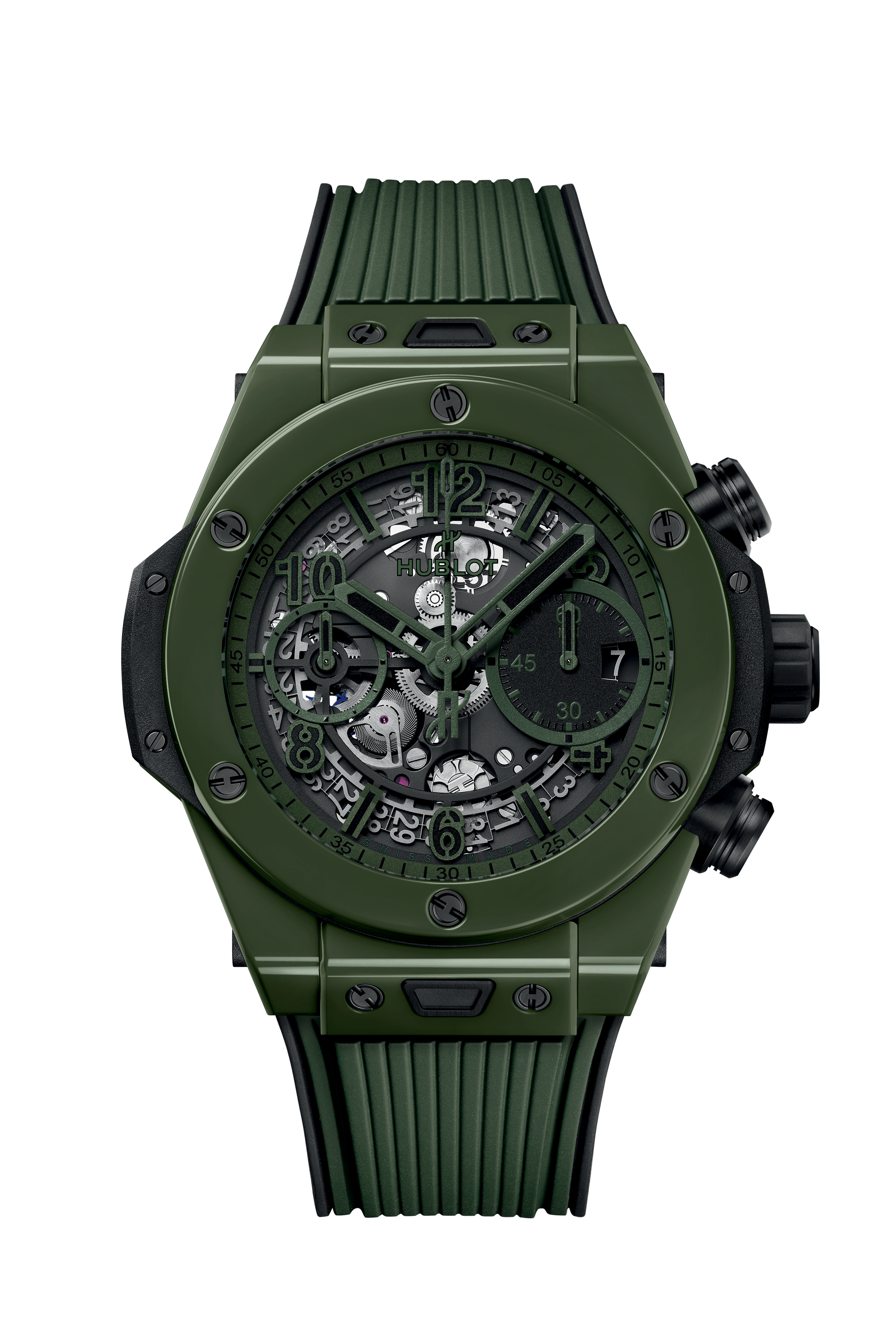 Hublot Big Bang Unico Dark Green Ceramic 42 mm Limited Edition 441.GX.5210.RX
