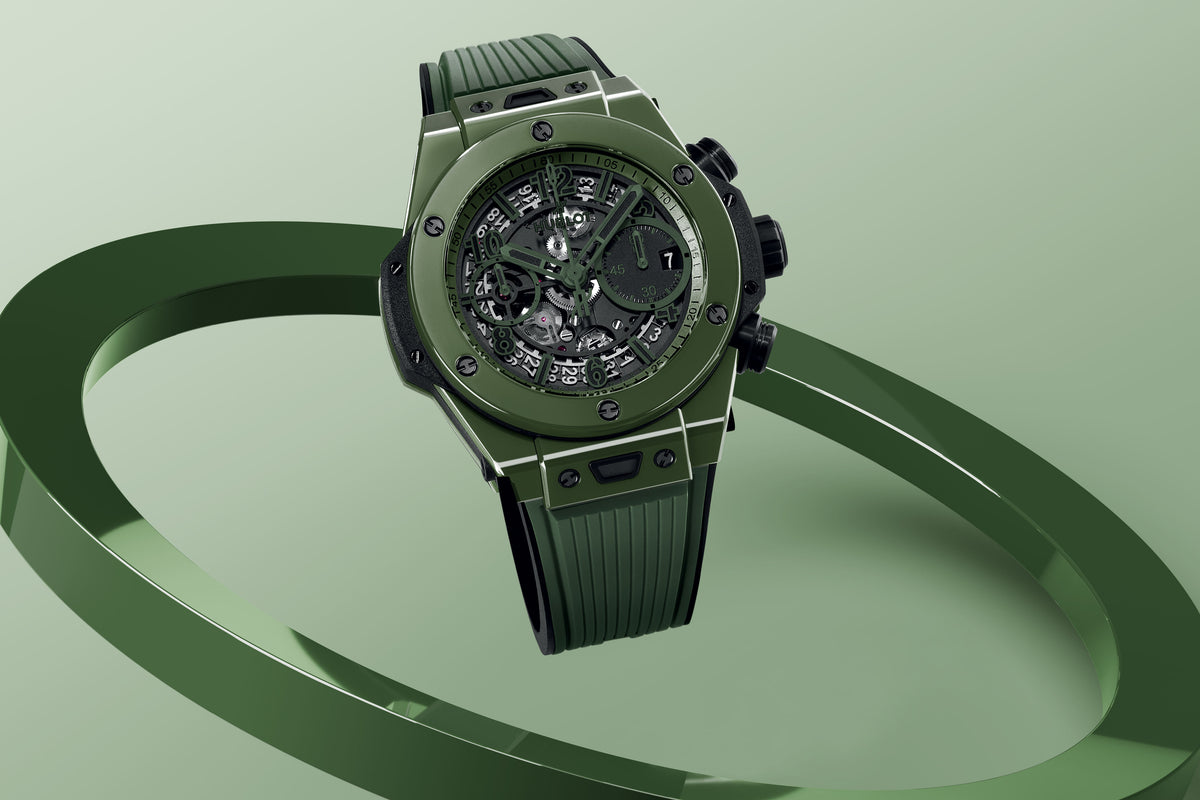 Hublot Big Bang Unico Dark Green Ceramic 42 mm 441.GX.5210.RX – lifestyle view
