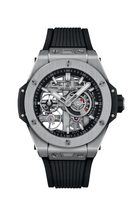 Hublot Big Bang MECA-10 Titanium 42 mm 444.NX.1170.RX – front view