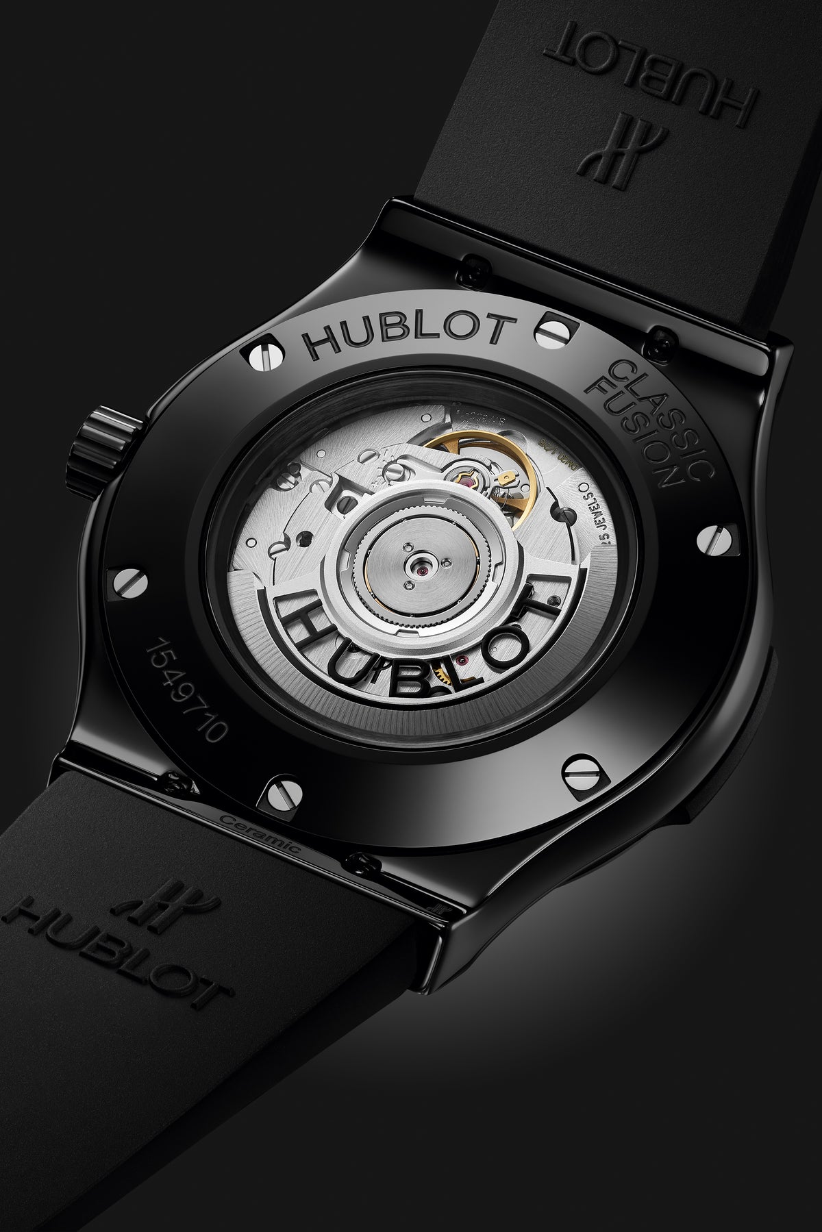 Hublot Classic Fusion Black Magic 45 mm 511.CM.1171.RX – back view