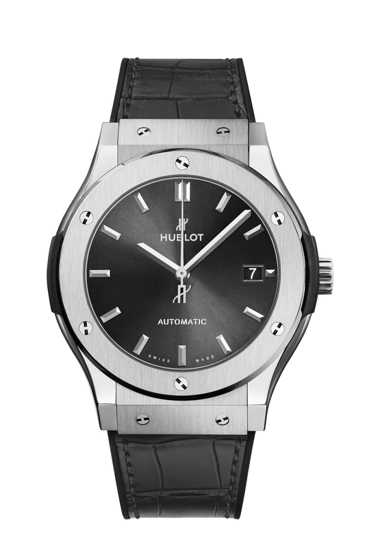 Hublot Classic Fusion Racing Grey Titanium 45 mm 511.NX.7071.LR – front view