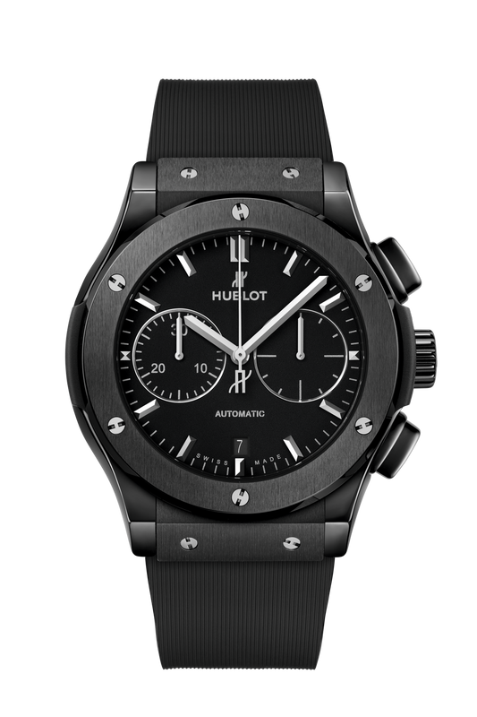 Hublot Classic Fusion Chronograph Black Magic 45 mm 521.CM.1171.RX – front view