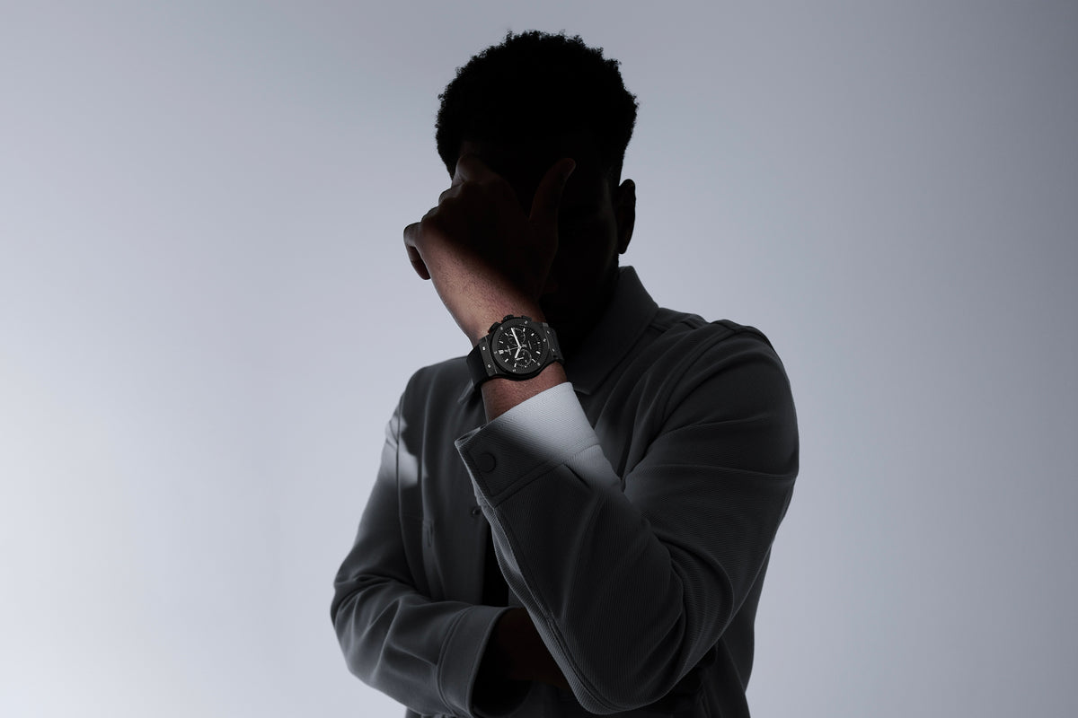 Hublot Classic Fusion Chronograph Black Magic 45 mm 521.CM.1171.RX – on the wrist