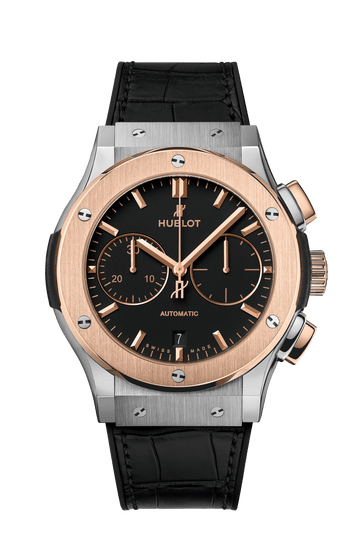 Hublot Classic Fusion Chronograph Titanium King Gold 45 mm 521.NO.1181.LR – front view