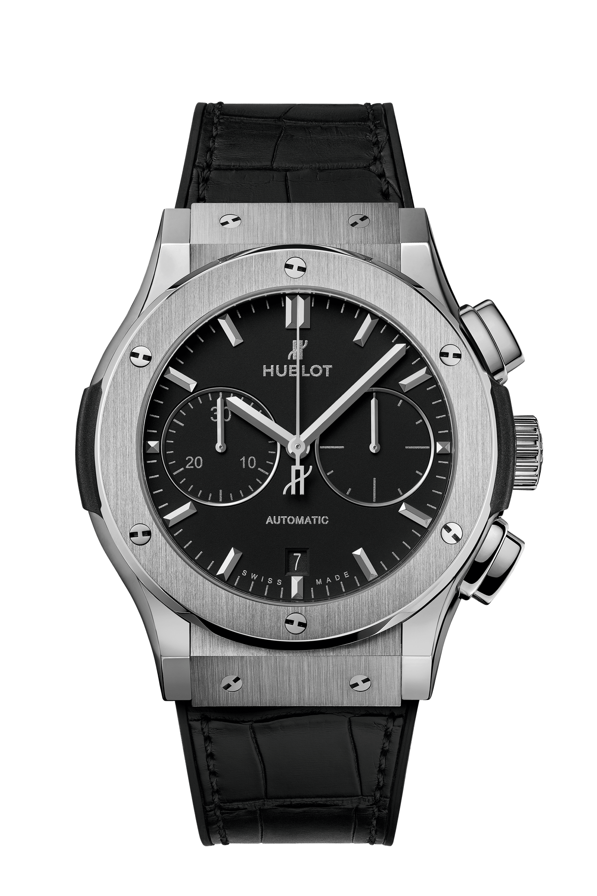 Hublot Classic Fusion Chronograph Titanium 45 mm 521.NX.1171.LR – front view