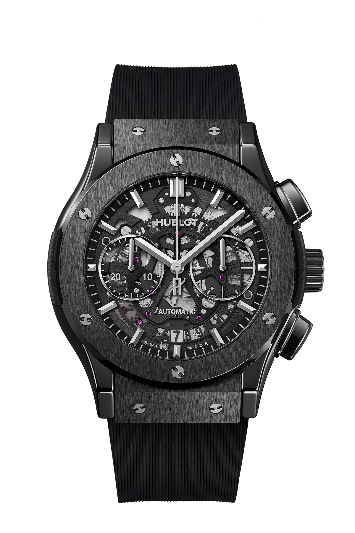 Hublot Classic Fusion Aerofusion Black Magic 45 mm 525.CM.0170.RX – front view