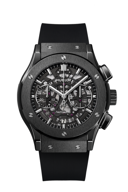 Hublot Classic Fusion Aerofusion Black Magic 45 mm 525.CM.0170.RX – front view
