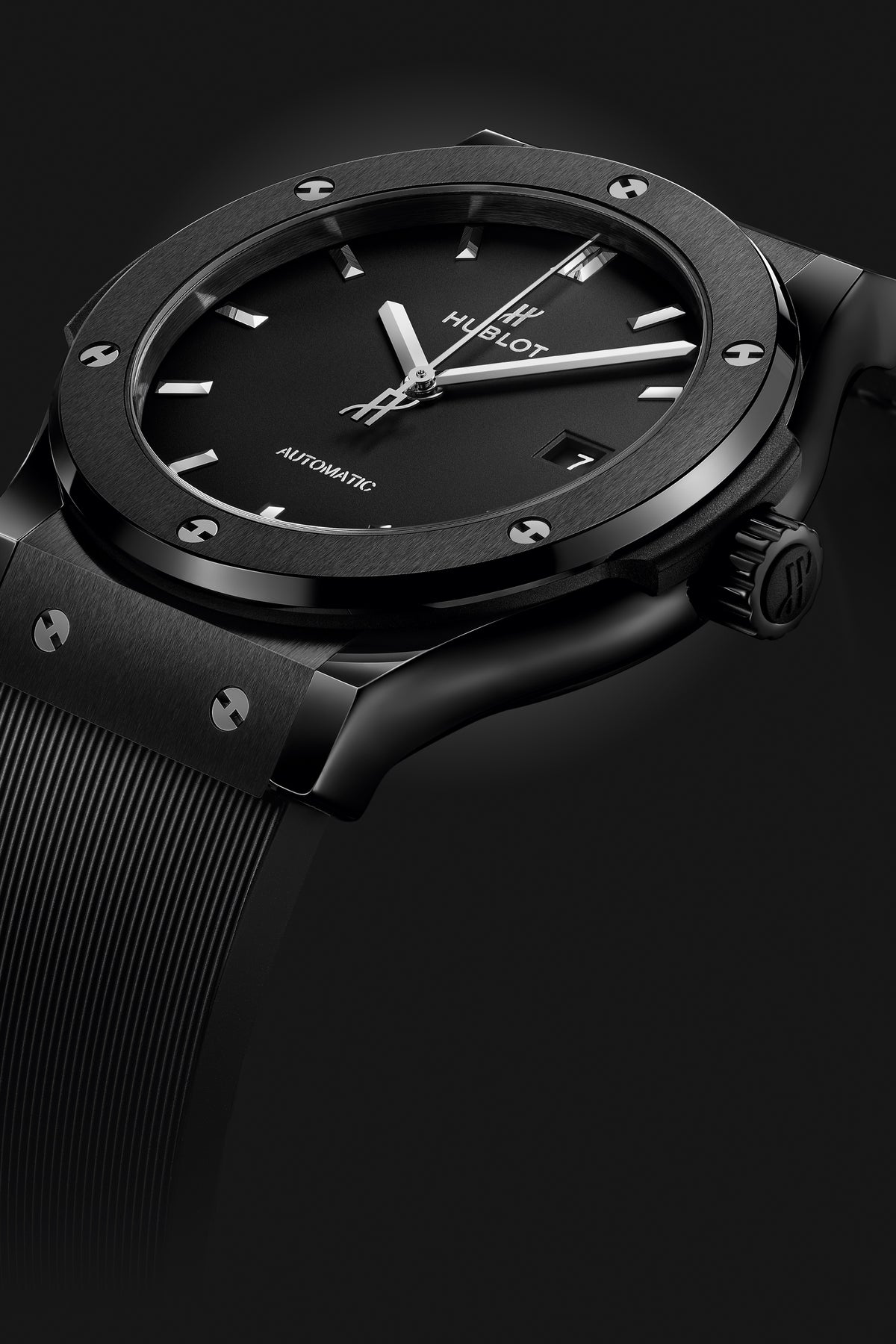 Hublot Classic Fusion Black Magic 42 mm 542.CM.1171.RX – three-quarter view