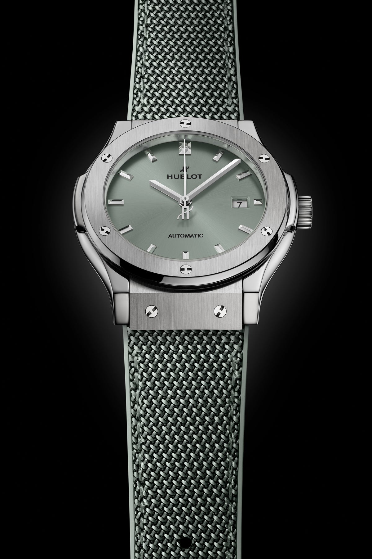 Hublot Classic Fusion Titanium Sage Green 42 mm 542.NX.891G.NR – full view