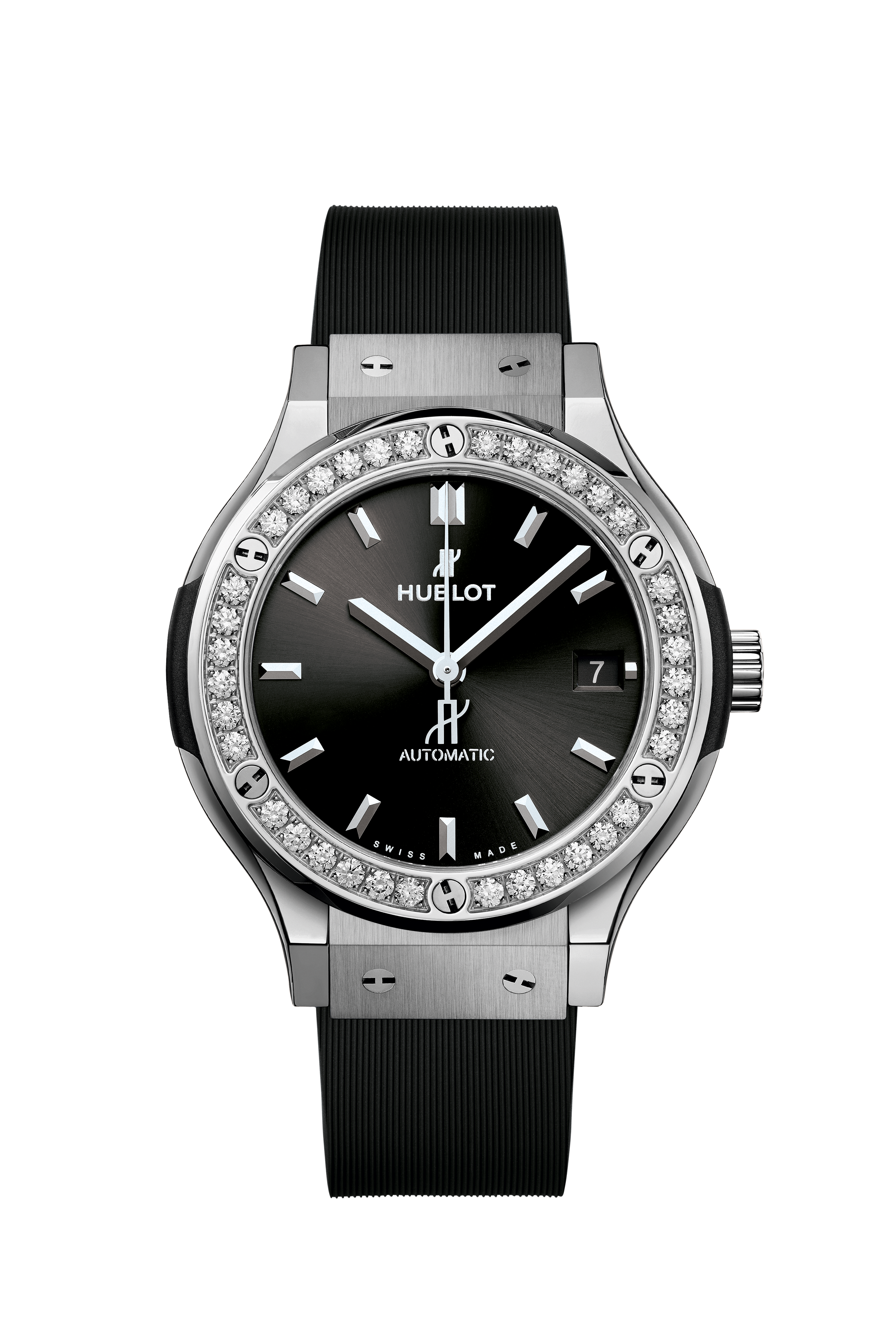 Hublot Classic Fusion Titanium Diamonds 38 mm 565.NX.1470.RX.1204