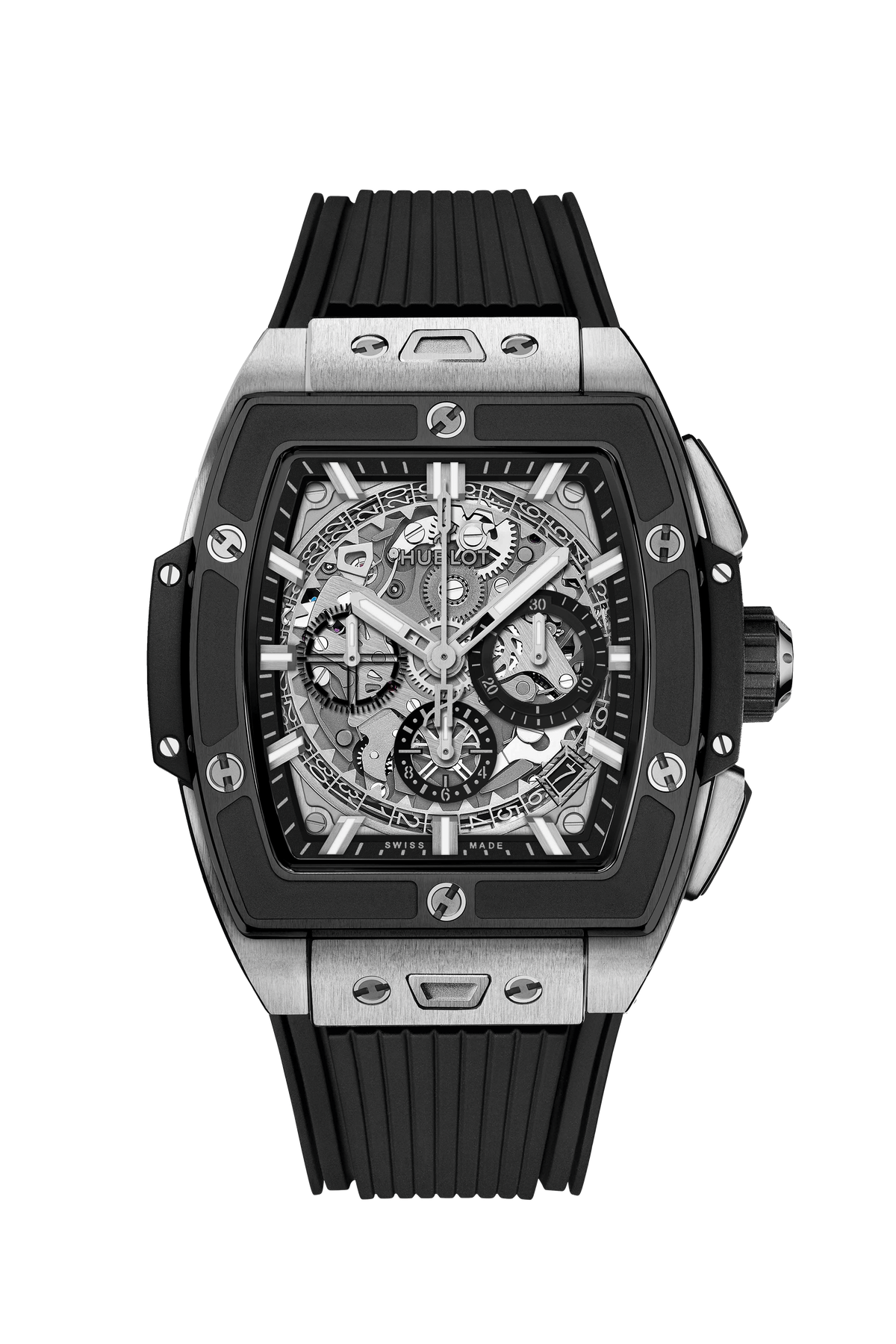 Hublot Spirit of Big Bang Titanium Ceramic 42 mm 642.NM.0170.RX – front view