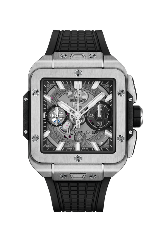 Hublot Square Bang Unico Titanium 42 mm 821.NX.0170.RX – front view