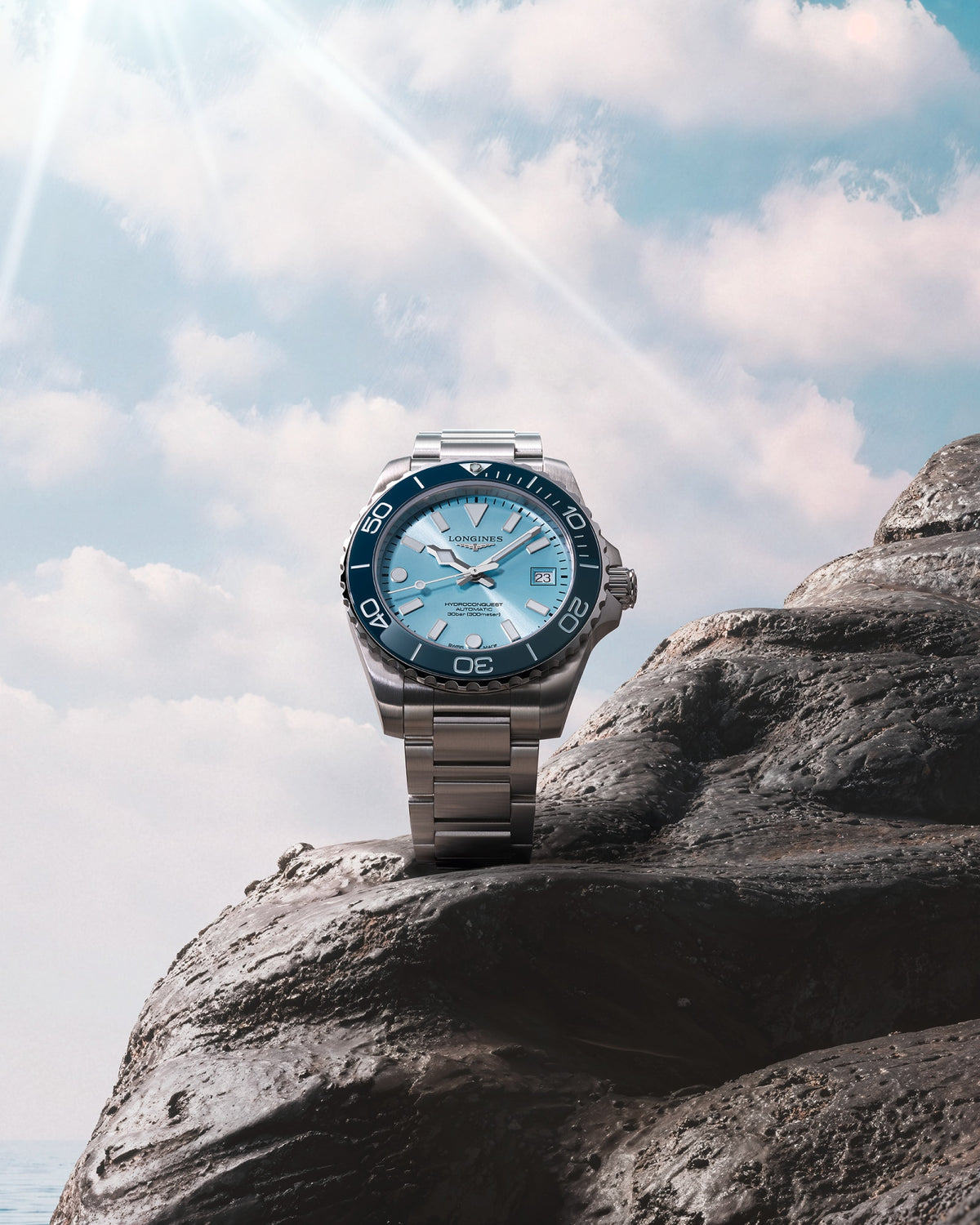 Longines HydroConquest Exclusive Edition 42mm L3.788.4.98.6 Watch for Men - on the wrist