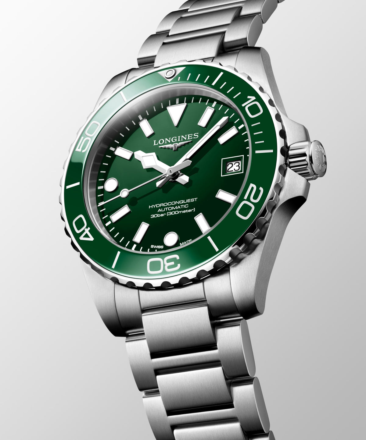 Longines HydroConquest 39mm L3.779.4.06.6 Unisex Watch - dial view