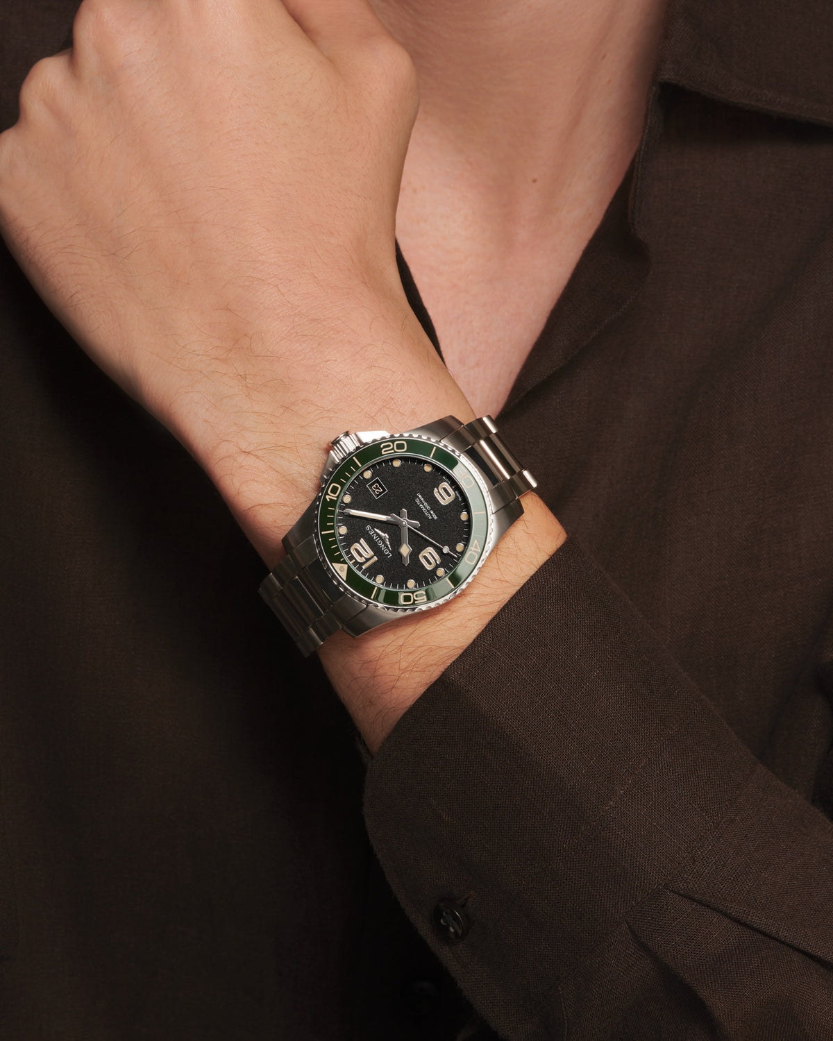 Longines HydroConquest 41mm L3.781.4.05.6 Watch for Men - on the wrist