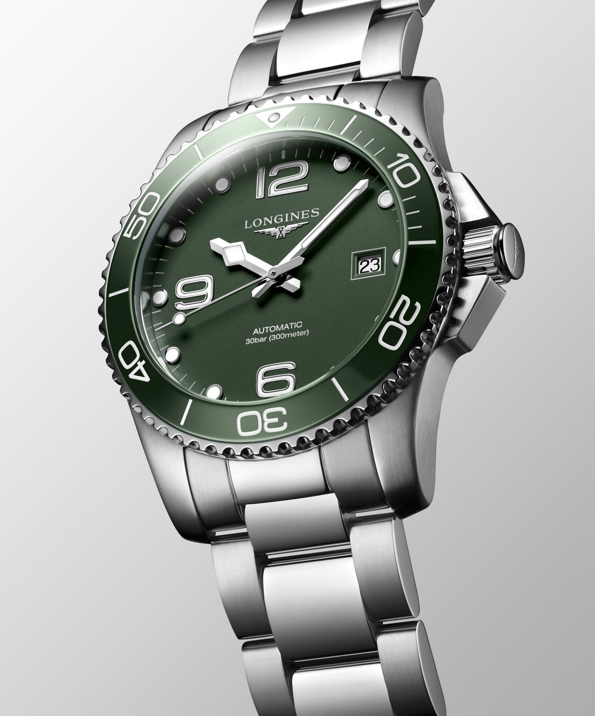 Longines HydroConquest 41mm L3.781.4.06.6 Watch for Men - dial view