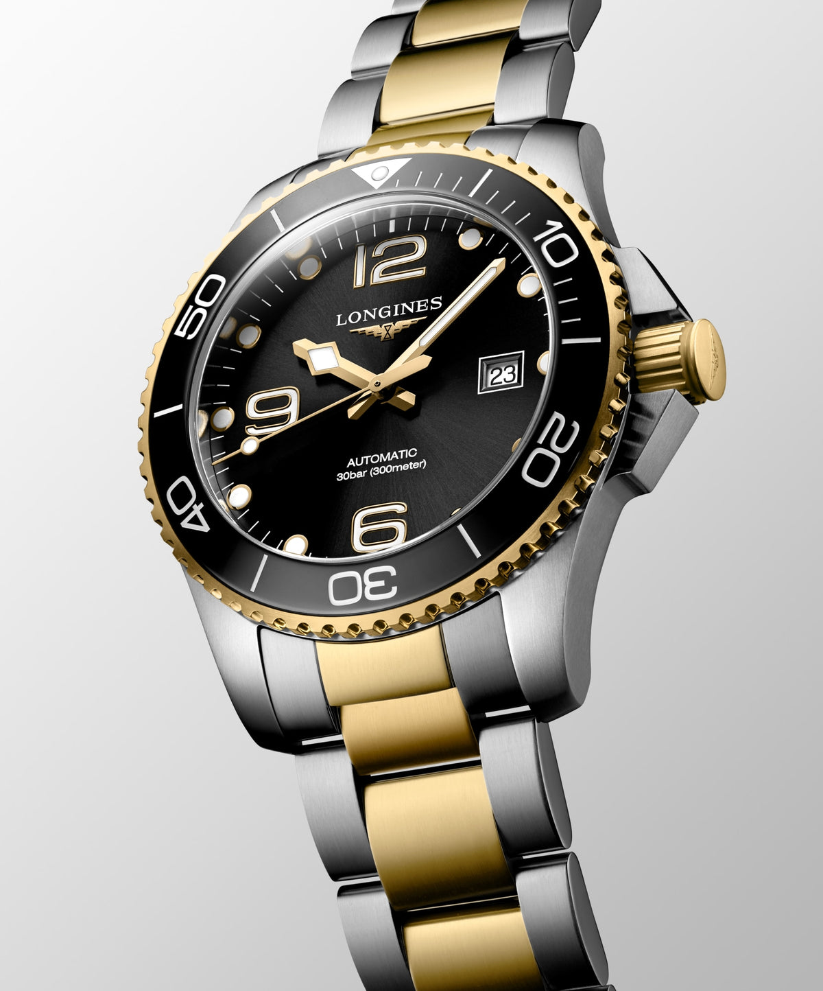 Longines HydroConquest 43mm L3.782.3.56.7 Watch for Men - dial view