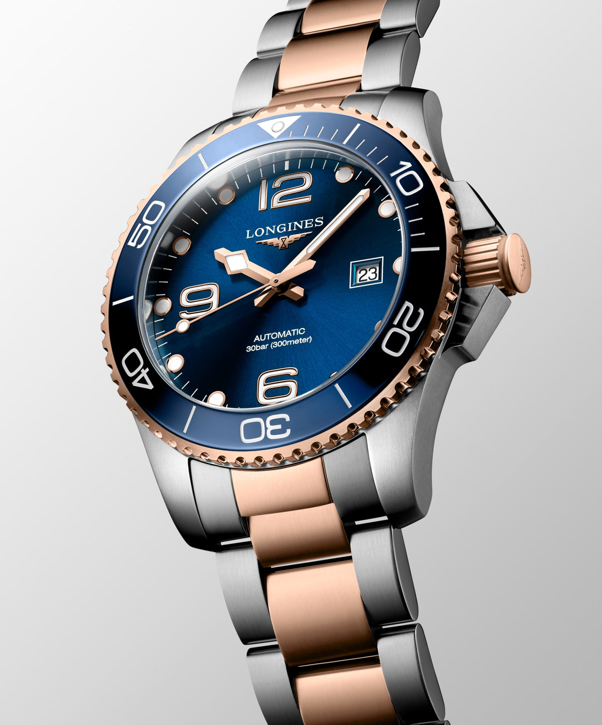 Longines HydroConquest 43mm L3.782.3.98.7 Watch for Men - dial view