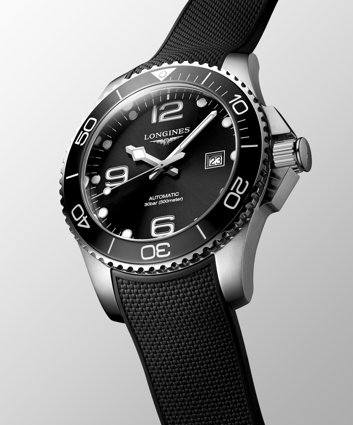 Longines HydroConquest 43mm L3.782.4.56.9 Watch for Men - dial view