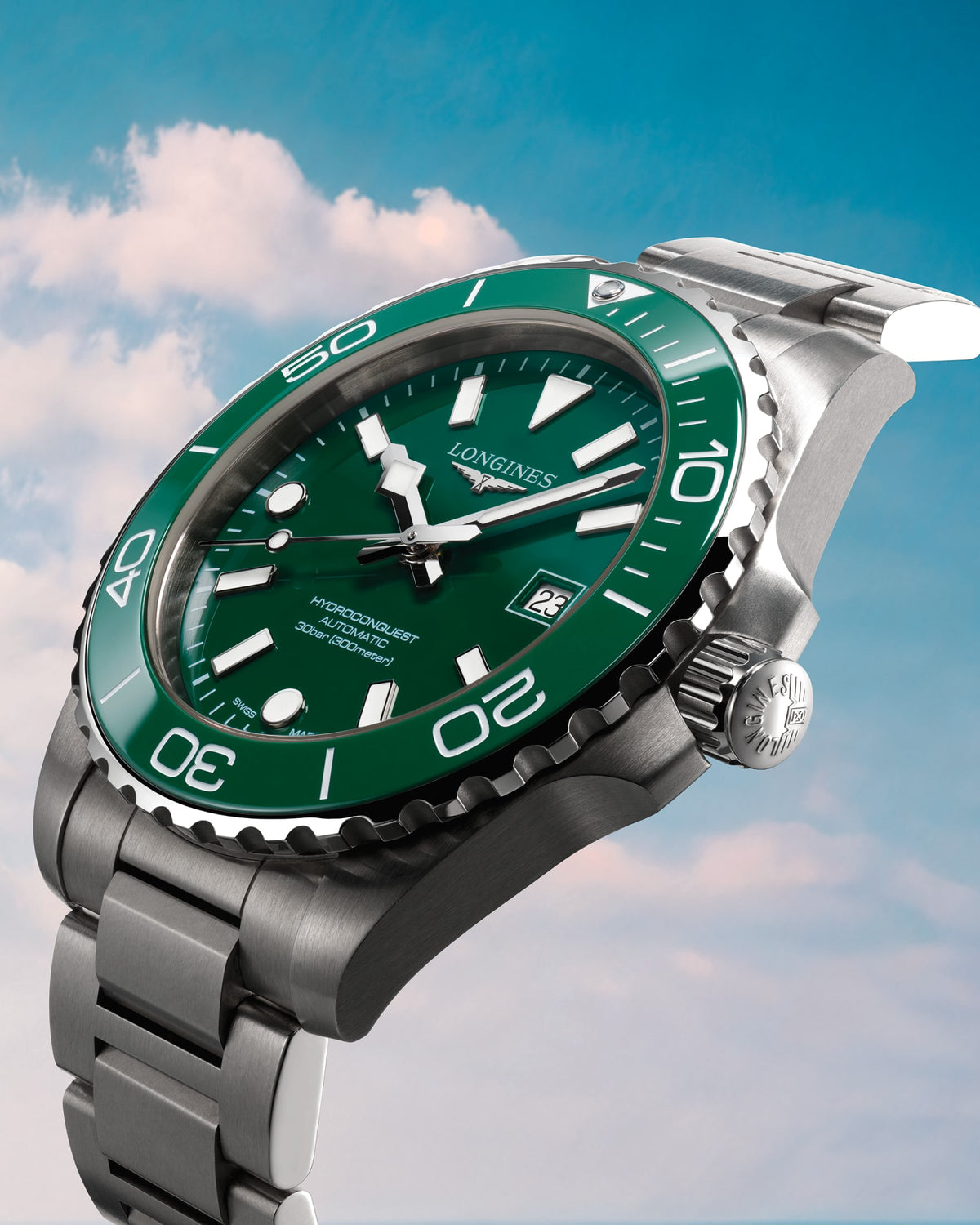 Longines HydroConquest 42mm L3.788.4.06.6 Watch for Men - on the wrist