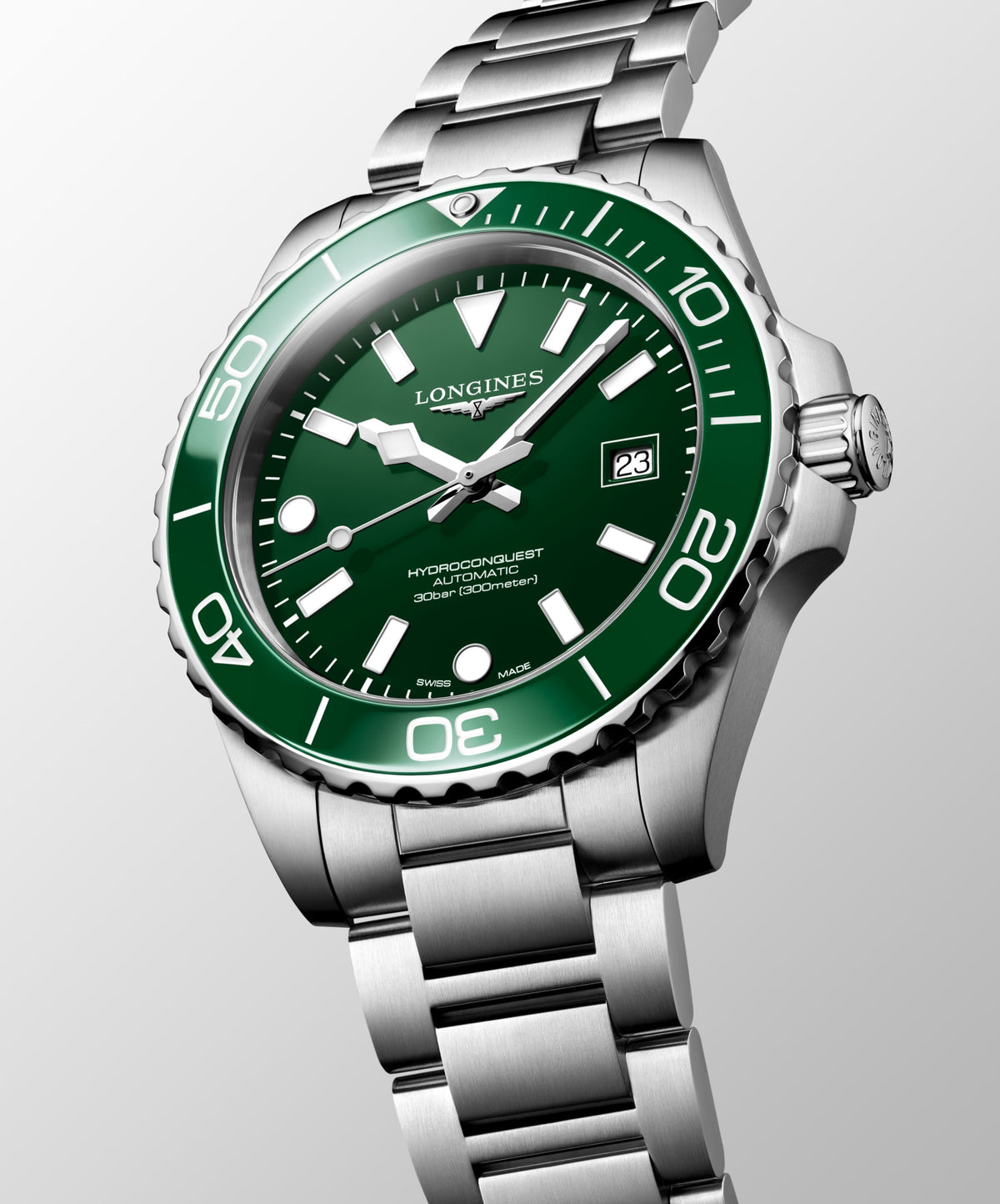 Longines HydroConquest 42mm L3.788.4.06.6 Watch for Men - dial view