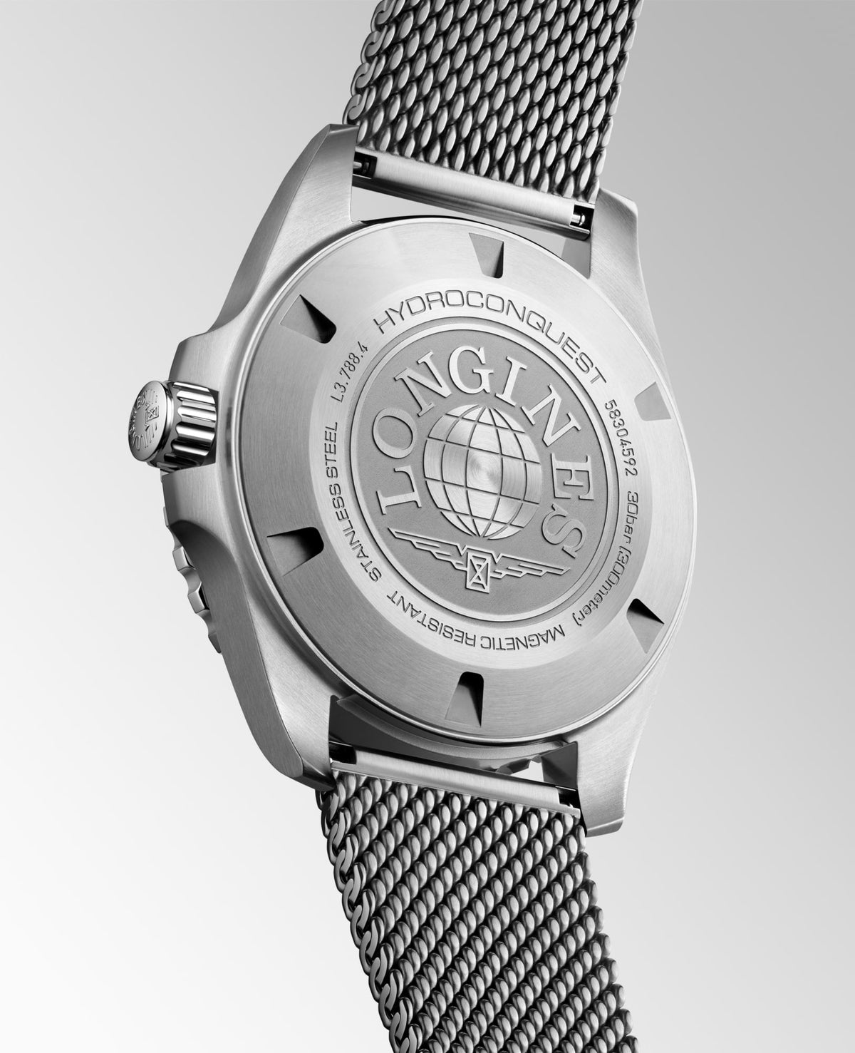 Longines HydroConquest 42mm L3.788.4.99.6 Watch for Men - case-back view