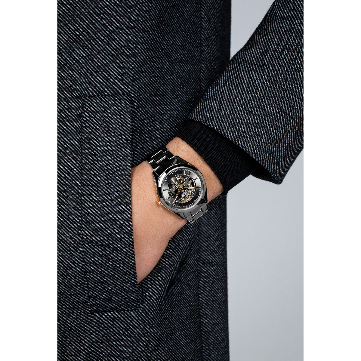 Rado HyperChrome Automatic Open Heart R32021102 – shown on the wrist