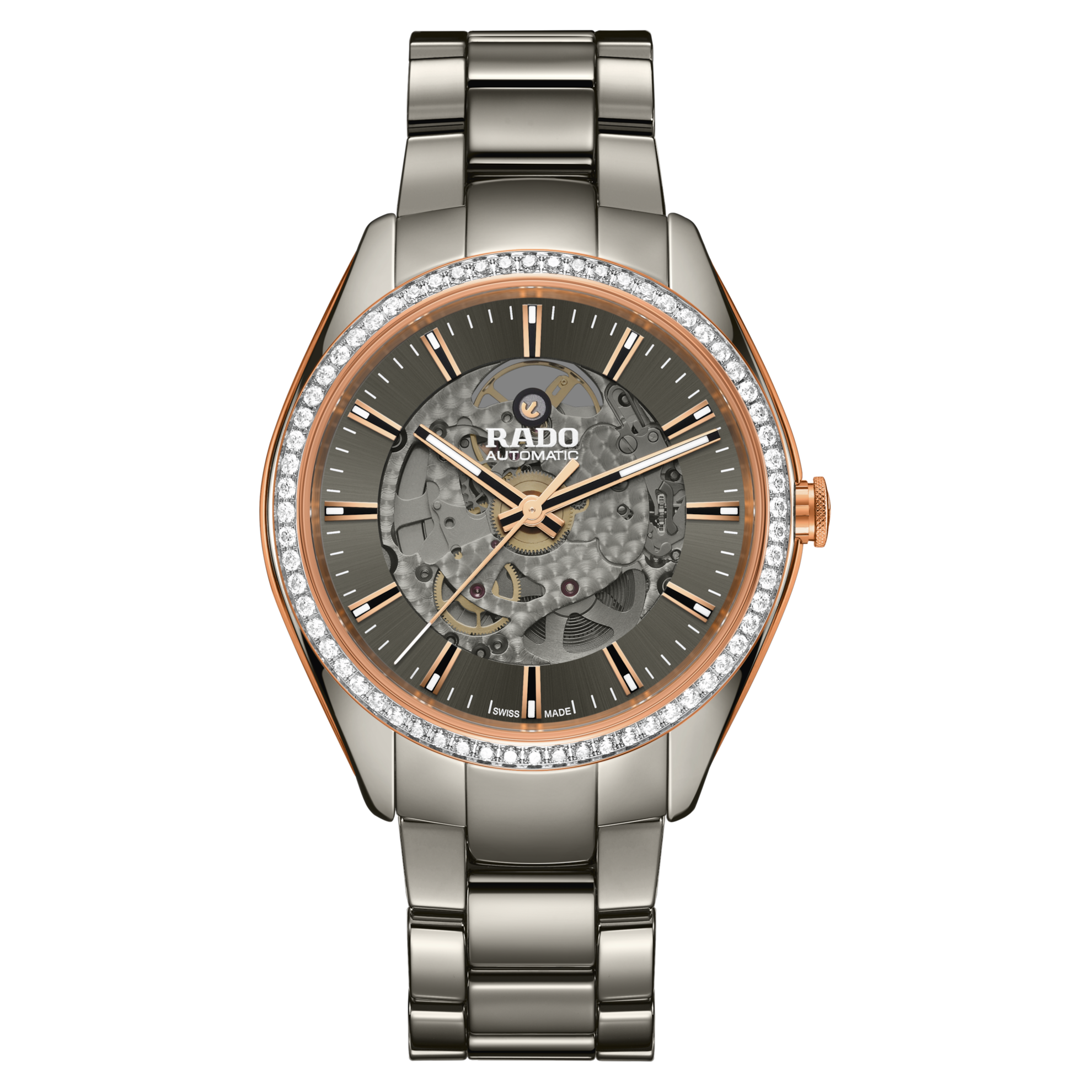 Rado HyperChrome Automatic Diamonds R32158102 Unisex Watch
