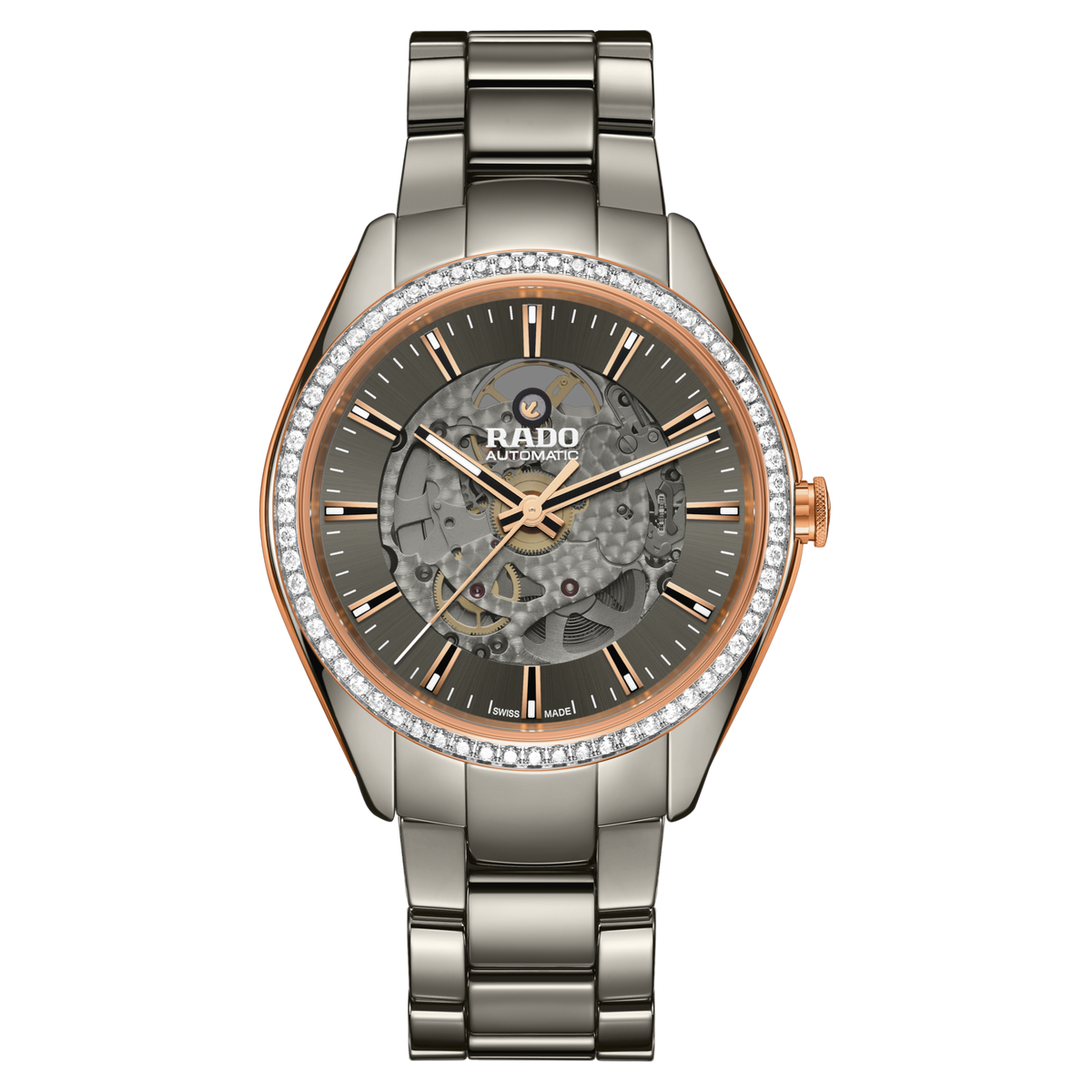 Rado HyperChrome Automatic Diamonds R32158102 – front view