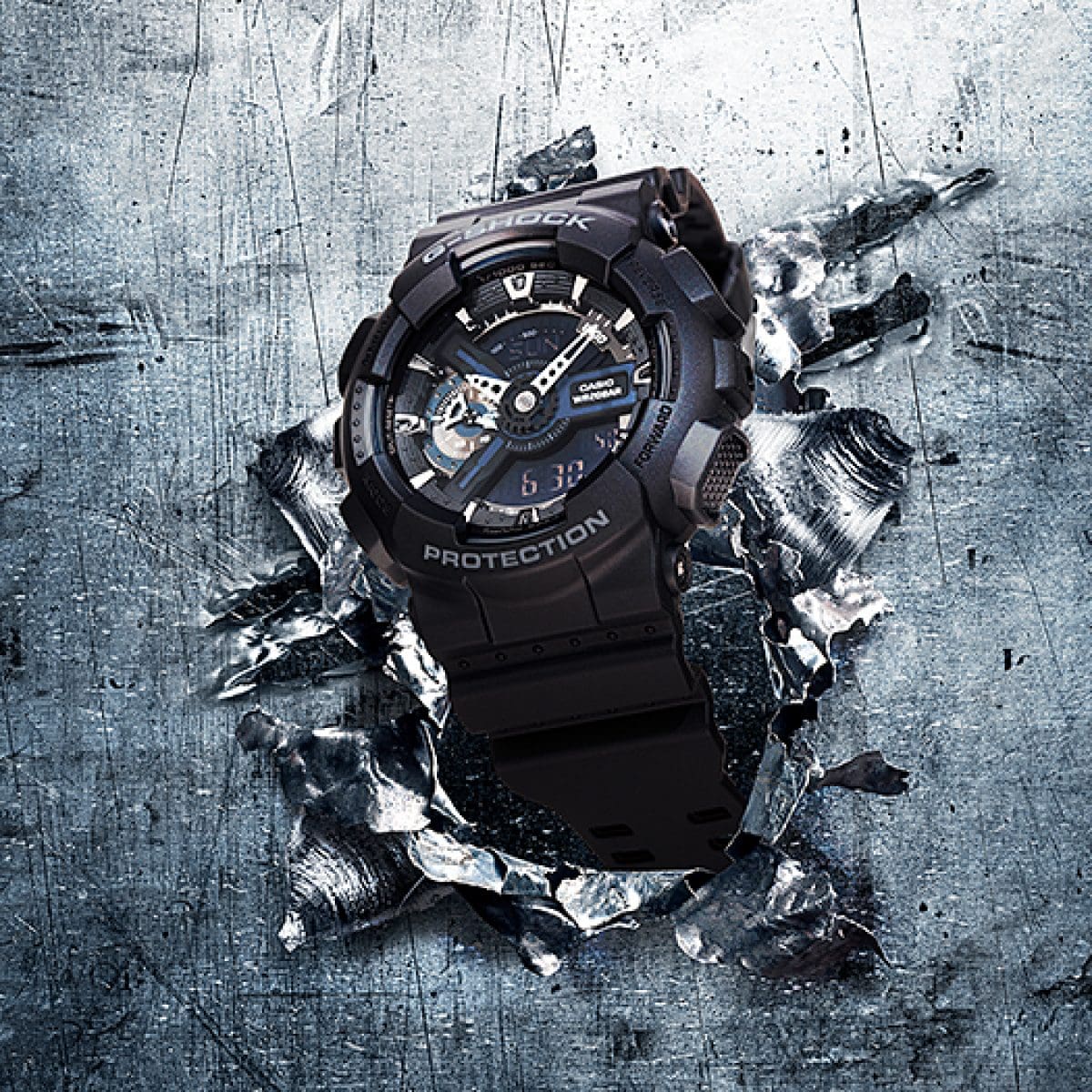 Casio G-Shock GA-110-1B – lifestyle view