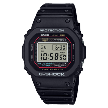G-Shock - G1660 Men Quartz Black Dial Digital Resin Watch