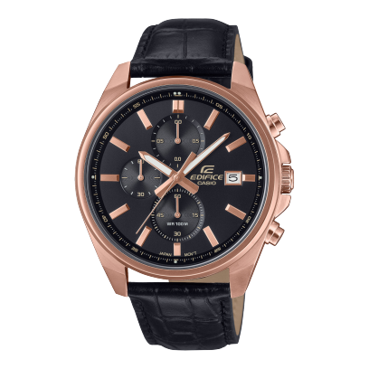 Casio ED665 Edifice Analog Black Dial for Men