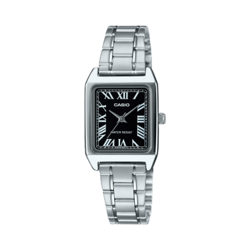 Casio Enticer Women Quartz Black Dial Analog Stainless Steel Watch A2278
