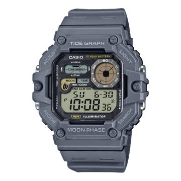 Casio Youth Men Quartz Black Dial Digital Resin Watch A2249