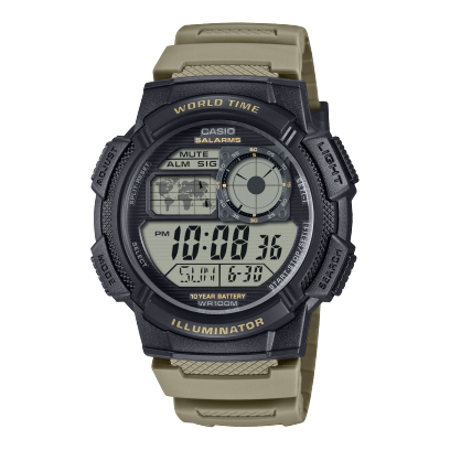 Casio D392 Digital Black Dial Unisex