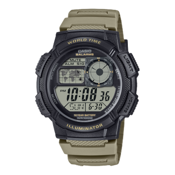 Casio D392 Digital Black Dial Unisex