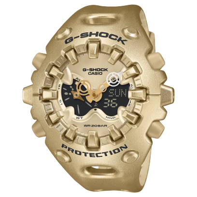 Casio G-Shock Men Quartz Gold Dial Analog-Digital Resin Watch G1759