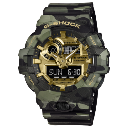 Casio - G1806 ANALOG-DIGITAL SERIES GA-700CMG-3A Watch for Men