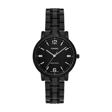 Casio A2445 Enticer Analog Black Dial for Women