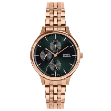 Casio A2498 Enticer Green Women's Watch